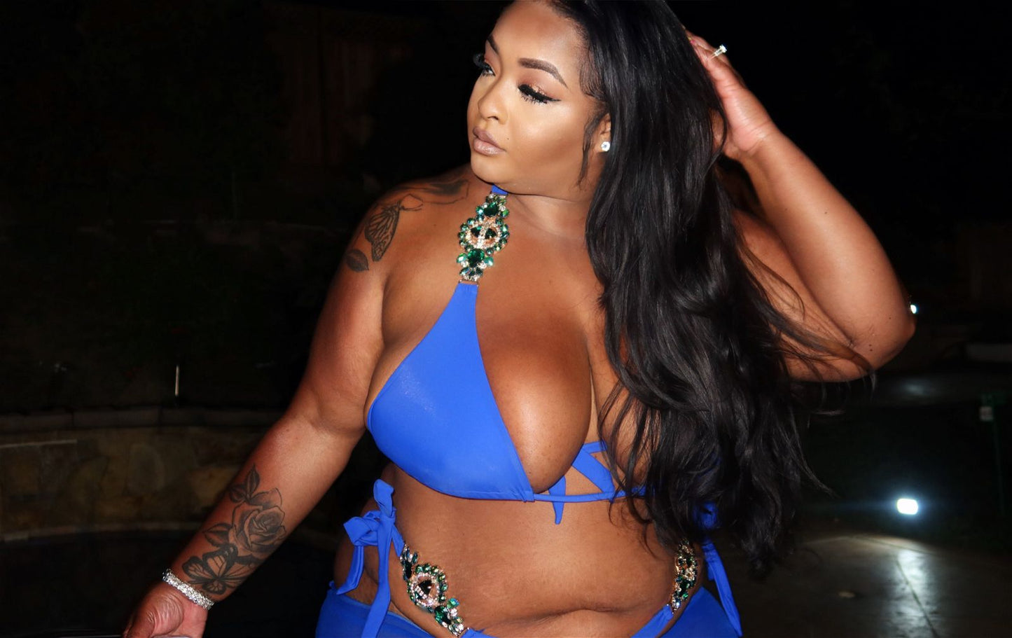 crush-on-you-jeweled-bikini, plus size bikinis, two piece swimsuit, sexy beachwear