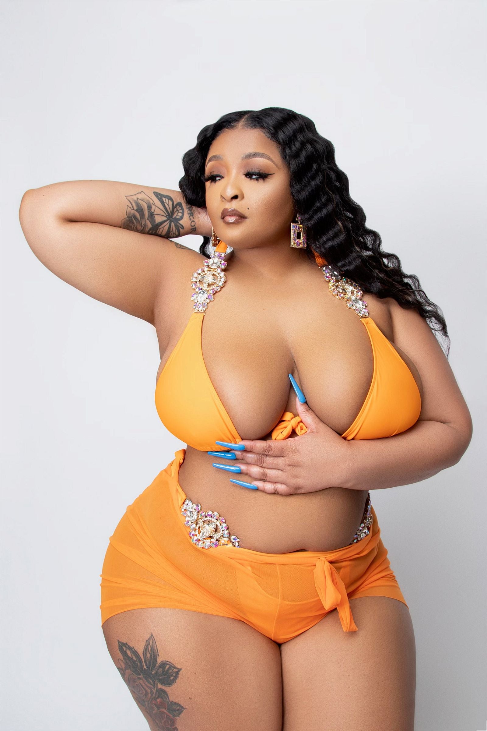 crush-on-you-jeweled-bikini, plus size bikinis, two piece swimsuit, sexy beachwear