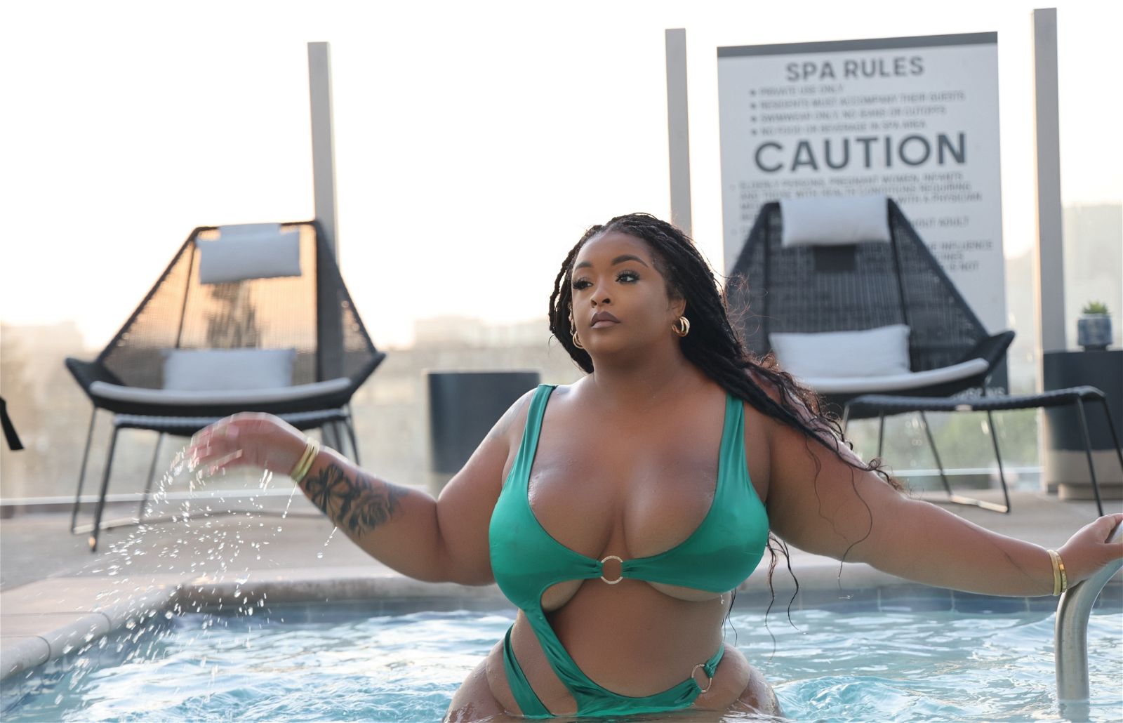 devious-satin-cut-out-one-piece, sexy swim wear, one piece swimsuit, cut out swimsuit